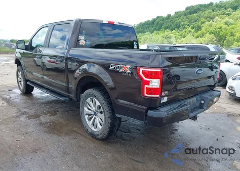 2018 Ford F-150 Xl из США, поврежденный, VIN 1FTEW1E55JFE21905